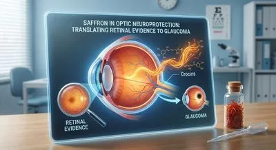 Saffron (Crocins) dalam Neuroproteksi Optik: Menerjemahkan Bukti Retina ke Glaucoma