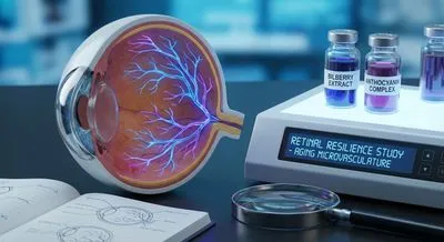 Anthocyanen en bosbessenextracten: Retinale veerkracht en verouderende microvasculatuur