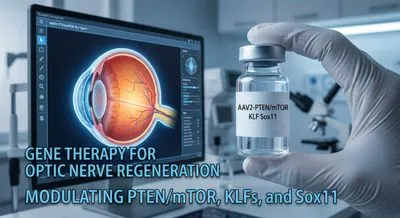 Génterápia az optikai ideg regenerációjára: PTEN/mTOR, KLF-ek és Sox11 modulálása