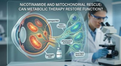 Nicotinamide and Mitochondrial Rescue: Can Metabolic Therapy Restore Function?