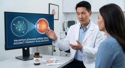 Palmitoyletanolamidas (PEA) kaip papildoma priemonė gydant glaukomą