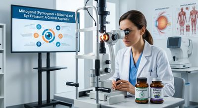 Mirtogenol (Pycnogenol + Mirtilo) e Pressão Ocular: Uma Avaliação Crítica