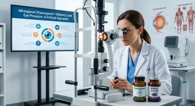 Mirtogenol (Pycnogenol + Mėlynės) ir akispūdis: kritinis vertinimas