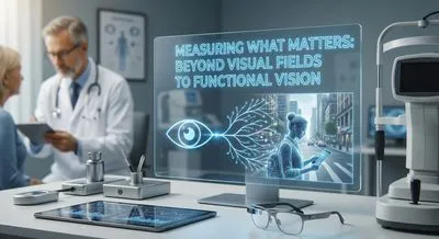 Sen mittaaminen, mikä merkitsee: Näkökenttien lisäksi toiminnallinen näkö