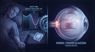 Der nächtliche Blutdruckabfall: Ein verborgener Faktor beim Normaldruckglaukom