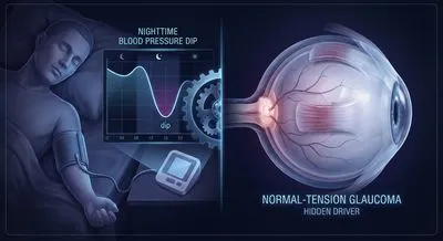 Det nattlige blodtrykksfallet: En skjult pådriver ved normaltrykksglaukom
