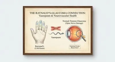 Vasospasm, kalla händer och normaltrycksglaukom: Kopplingen till Raynauds
