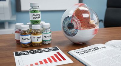 Stacking Blood-Thinning Supplements: Cumulative Bleeding Risk in Glaucoma Patients