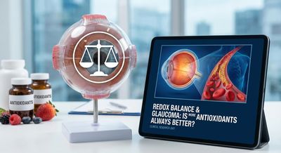 Redox Balance and Glaucoma: Is More Antioxidants Always Better for Your Eyes?
