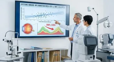 Systemiskt immun-inflammationsindex (SII) och hastigheten av RNFL-förlust