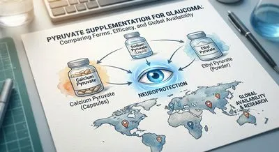 Pyruvattillskott för Glaukom: Jämförelse av Former, Effektivitet och Global Tillgänglighet