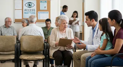 Inequities in access to visual field testing and their outcome consequences