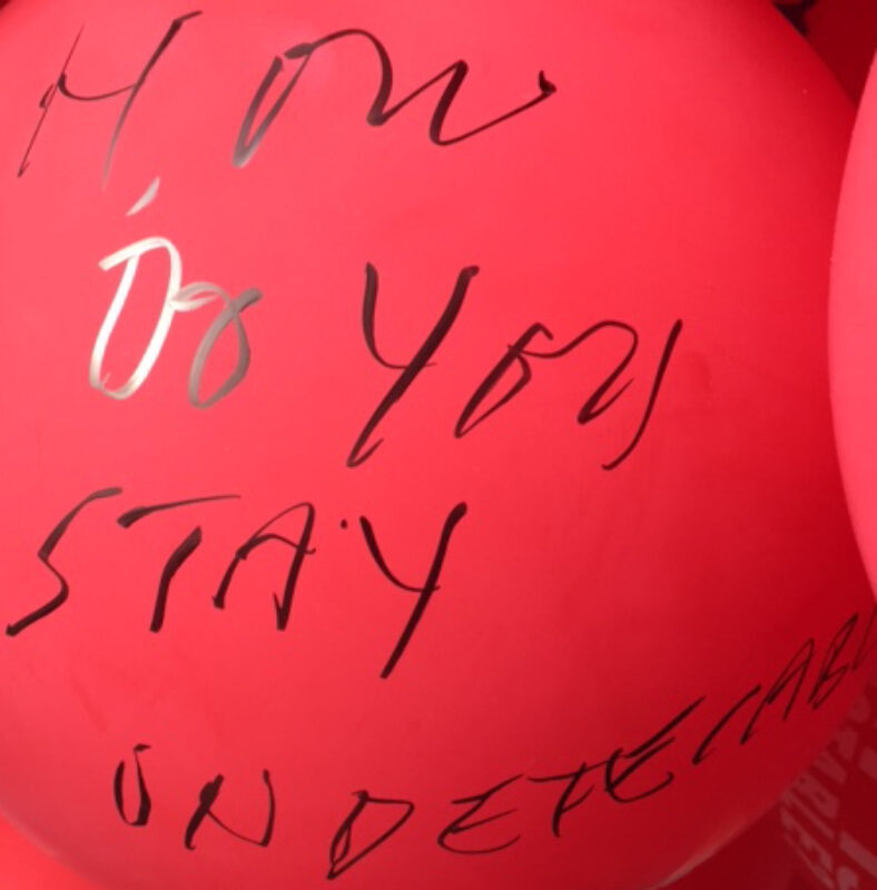 IDEAS CITY Festival: WHAT IS UNDETECTABLE? Balloon… | Visual AIDS