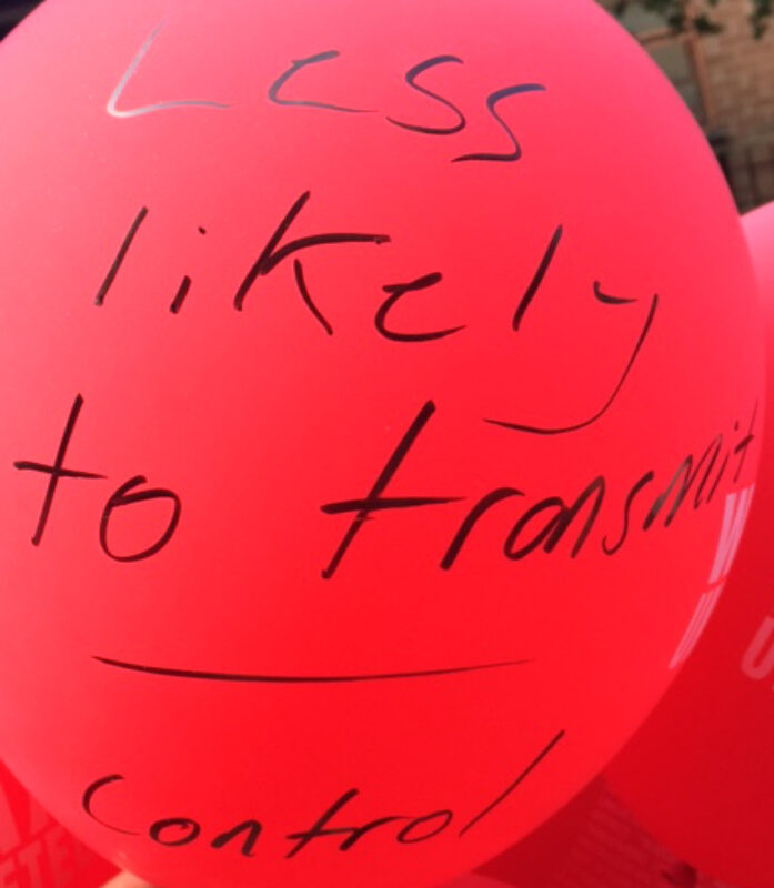 IDEAS CITY Festival: WHAT IS UNDETECTABLE? Balloon… | Visual AIDS