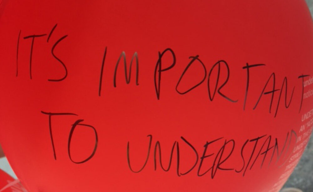 IDEAS CITY Festival: WHAT IS UNDETECTABLE? Balloon… | Visual AIDS
