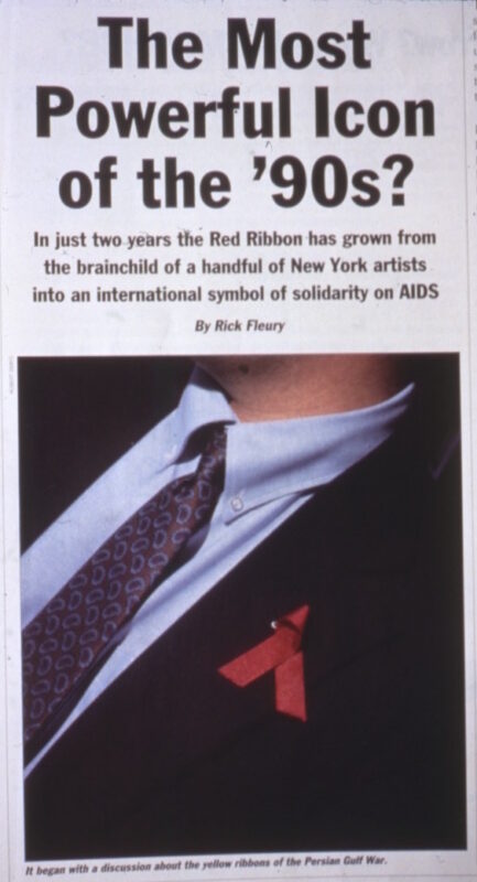 Visual AIDS | Visual AIDS & the Red Ribbon: Creating an Icon