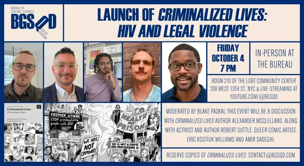 October 4 Criminalized Lives Banner scaled