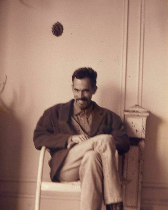 David Cannon Dashiell's shit-eating grin, on his birthday in 1992. Photograph by Rebecca Solnit. Courtesy of the Estate of David Cannon Dashiell.