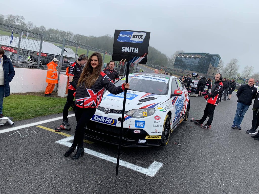 Excelr8 Motorsport Btcc Grid Girls At Brands Hatch Btcc On 7th April 19