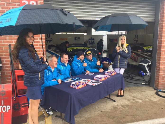 Grid Girls With Tf Sport At Oulton Park For British Gt On 17th April 2017