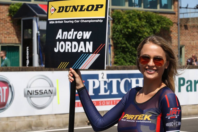 Pirtek Racing BTCC Grid Girl at Croft BTCC on 24th June 2018