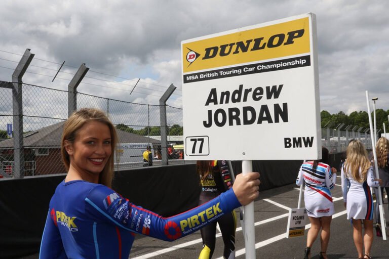 Pirtek Racing Btcc Grid Girl At Oulton Park Btcc On Sunday 21st May 2017