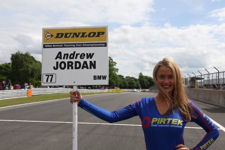 Pirtek Racing Btcc Grid Girl At Oulton Park Btcc On Sunday 21st May 2017