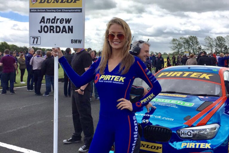 Pirtek Racing BTCC Grid Girls at Croft BTCC on Sunday 11th June 2017