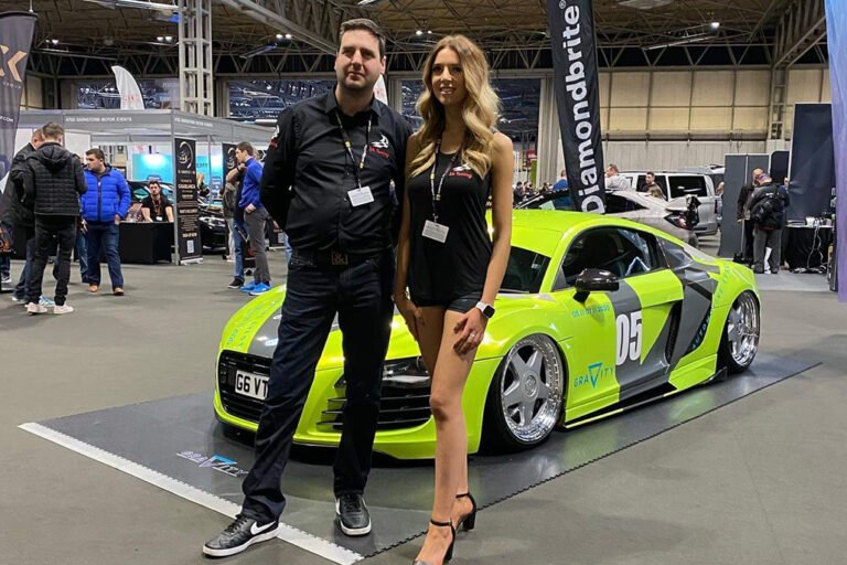 Promo Model With Autosport 2020 At Birmingham On 11th/12th Jan 2020