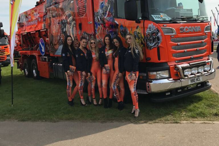 Promo Models with Hydro Cleansing at Truck Fest Live on 30th April/1st May 2017