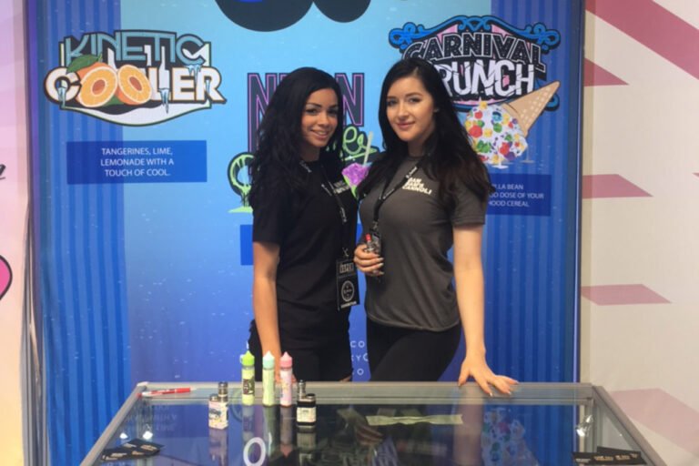 Promo Models with Vaper Expo UK at Birmingham NEC on 27/28th May 2017