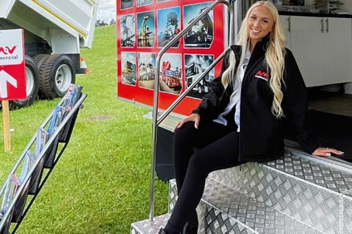 Promotional Model With British Truck Racing In Thruxton On 3rd/4th July 2021