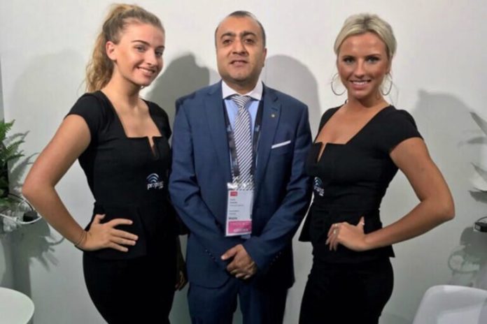 Promotional Models With Proplist At Mipim Uk On 18/19th October 2017