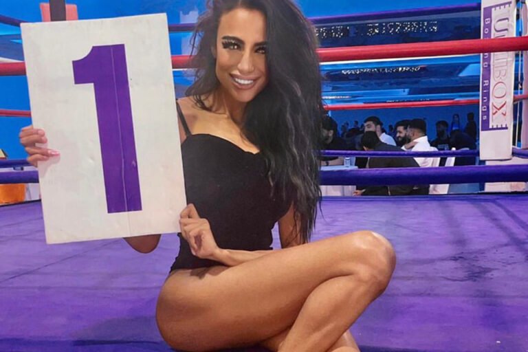 Ring Girl With Mayhem In The Midlands In Coventry On 1st August 2021