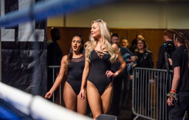 Ring Girls With Boxstar Promotions In York Hall On 29th March 2018