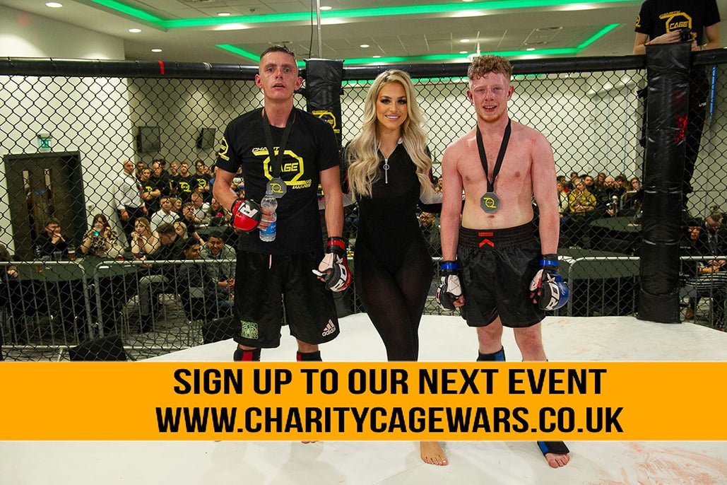 Ring Girls With Charity Cage Wars In Manchester On 23rd November 2019