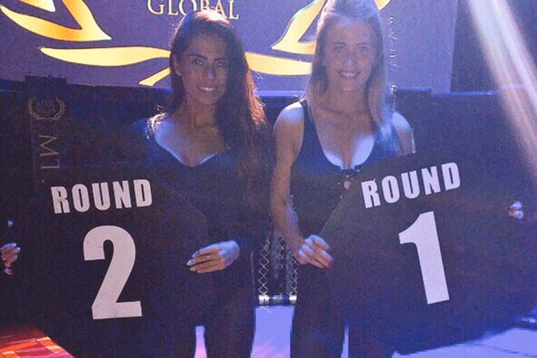 Ring Girls With Mtk Mma At Indigo At 02 On 13th May 2018