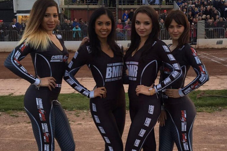 Rye House Rockets Startline Girls at Rye House Speedway on 22nd April 2017