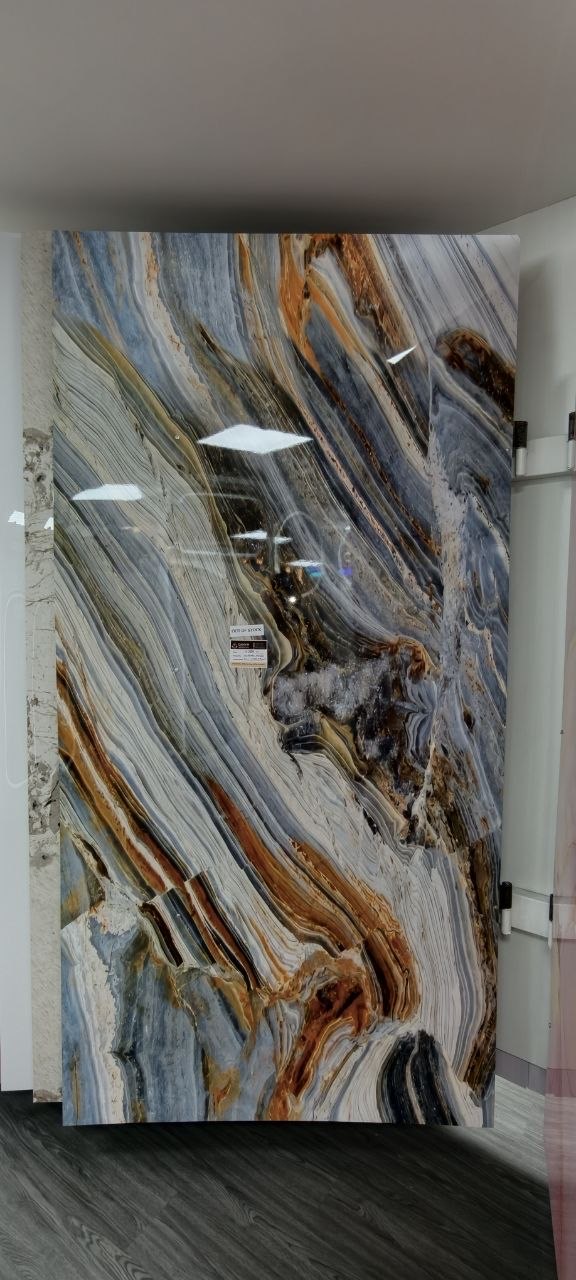 UV Marble & Bamboo Charcoal Board (8ft x 4ft) design 6