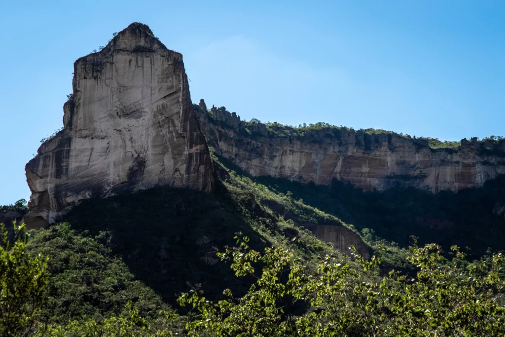 Serra da Catedral em São Félix do Tocantins, no Jalapão