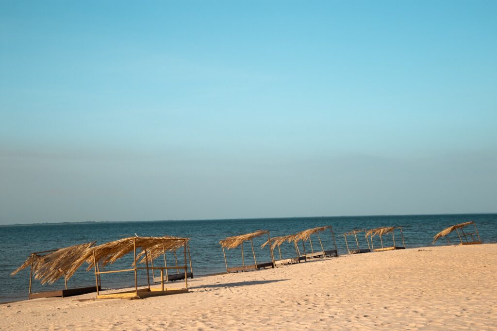 Praia da Ilha do Amor às margens do Tapajós.