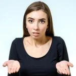 woman with no english level