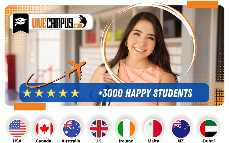 ViveCampus - International students sent by our agency