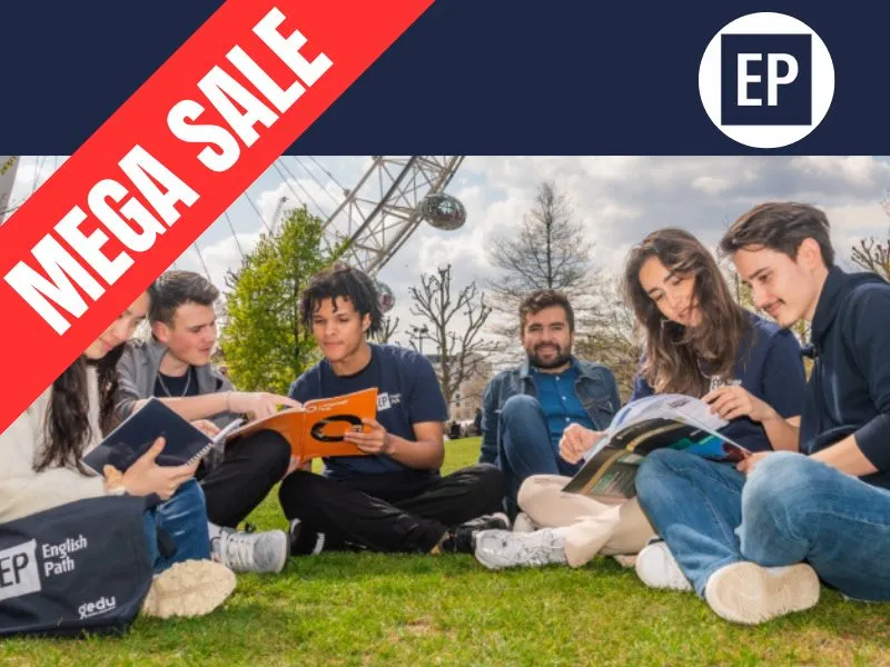 Mega descuento English Path