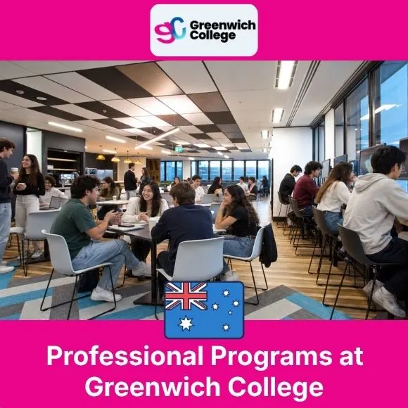 Professional programs at Greenwich College in Australia for international students