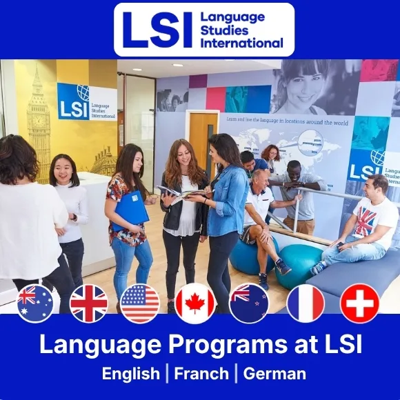 Corsi di lingue nei centri LSI in giro per il mondo