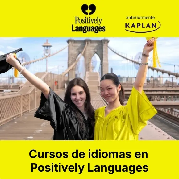 Cursos de inglés, francés y alemán en las escuelas de Positively Languages