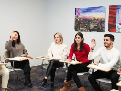 Studenti di Positively Languages, ex Kaplan International Languages