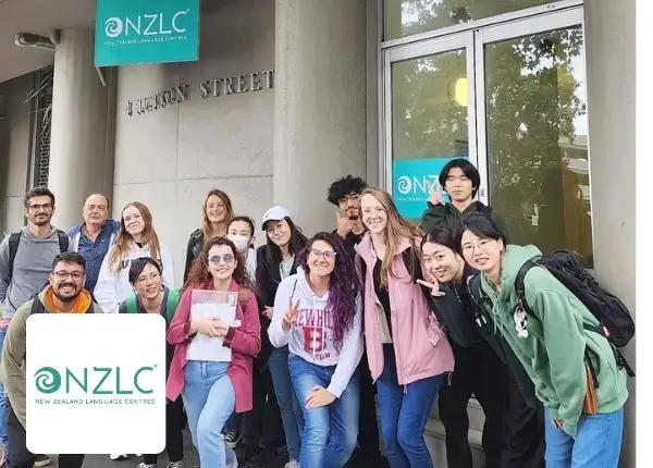 La scuola di lingue NZLC in Queen Street, ad Auckland