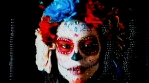 Candy Skull Mexico Dead Skeleton Festival Celebration Woman Make-Up